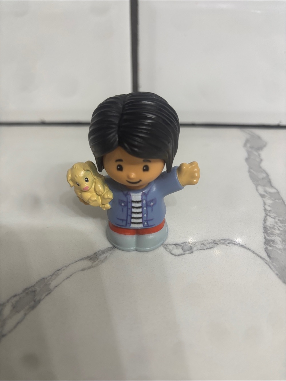 Little People Girl with Puppy 2021